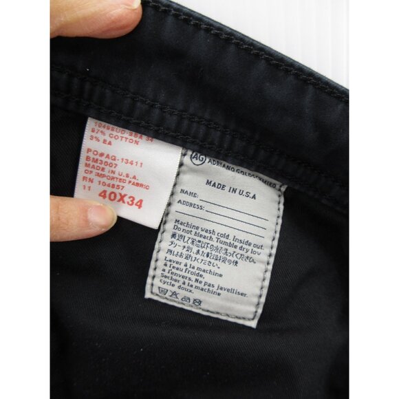 AG Adriano Goldschmied Pants 40X34 The Protege Straight Leg Trousers - Picture 12 of 13